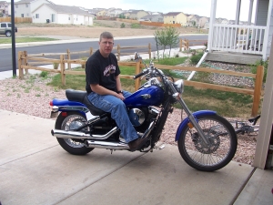 THIS IS ME AND MY KAWASAKI 800 VULCAN