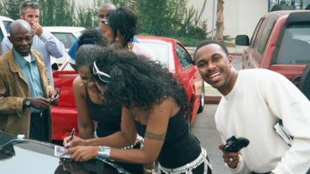 Leron and two Members of Five Star (Oct 20, 2000)