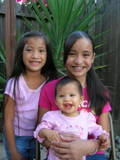 three little clavejo girls