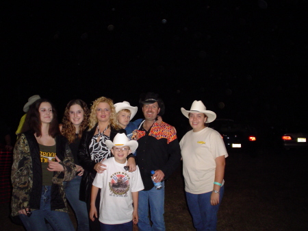 Rebecca, Amanda, Desere, Chase, Me, Kate, and Gavin in front