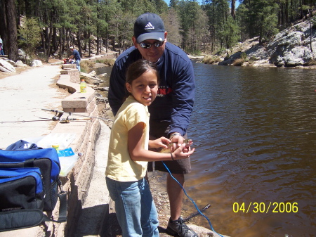 Trout Fishing with Tatyana