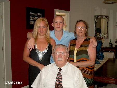 4 Generations. Me, Son Cody, Mom and Gramps