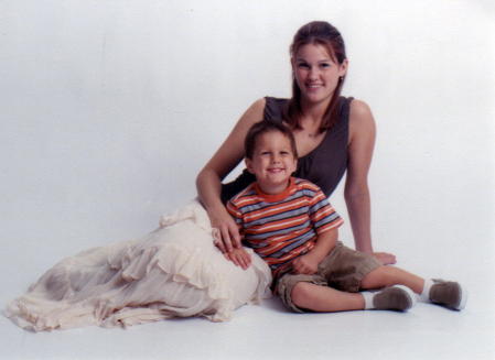 Jen and Kadin in July 2006