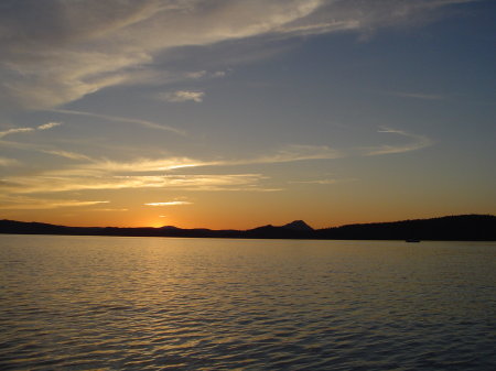 Sunset on our Lake