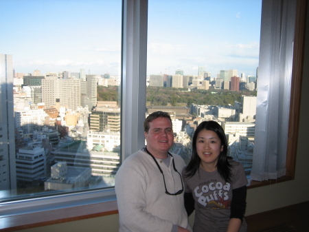 Me and my wife in Tokyo