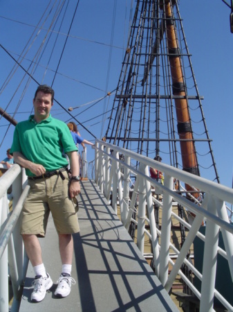 ME AT THE USS CONSTITUTION