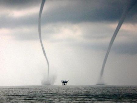 waterspouts