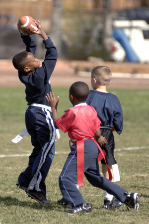 Chris Young making the catch