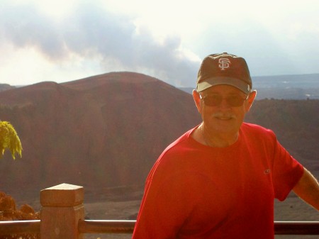 Me at Volcano National Park on the big Island