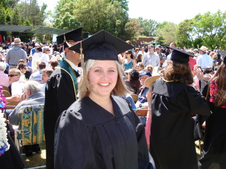 Lainey's graduation from Sonoma State, my other daughter
