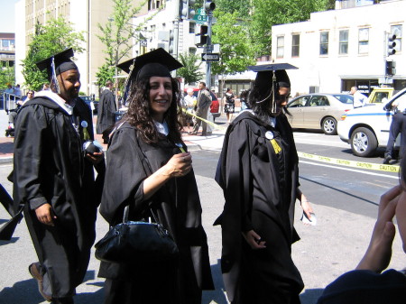Aubreys' Masters Graduation