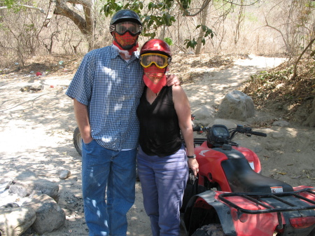 Riding ATV's in Puerto Vallarta