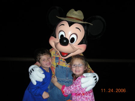 My kids at Disney