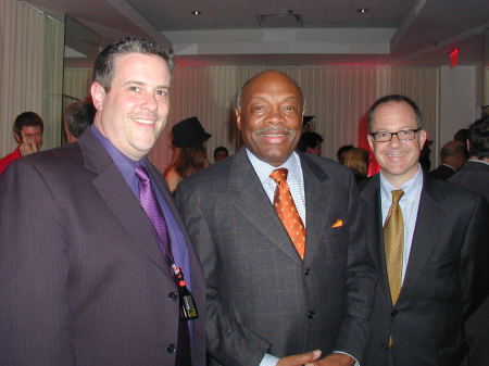 Thom and Mayor Willie Brown