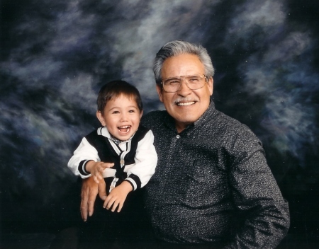 PAPA AND #1 GRANDSON