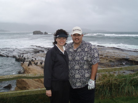 From the 18th Tee Box - Pebble Beach