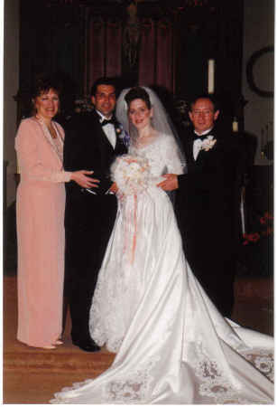 Our daughters Irene's wedding 1998