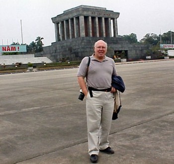 Alan in Hanoi 2001