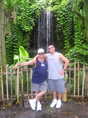 Dad and Me at Disney Animal Kingdom