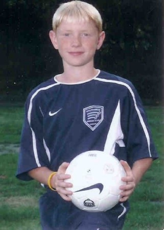 Alex with Southside Soccer Club 2004
