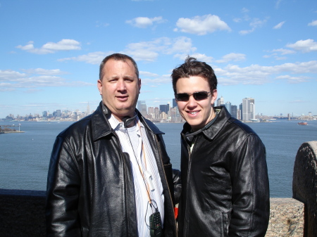 Reggie and me in New York City