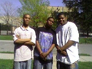 Domonic, Alan and my husband son Deontay