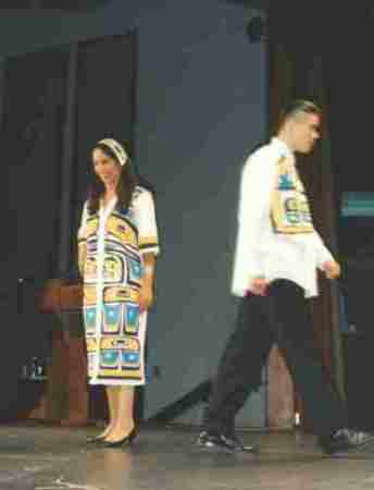 Chilkat Dress designed by Lou-ann Neel