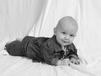 Landon my "SUPER MODEL" 5 months