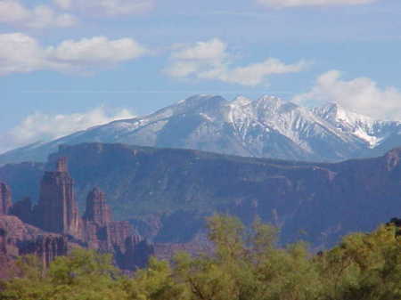 On the Colorado River near Moab, Utah