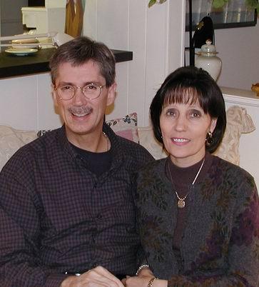 A photo of Carol and I in 2004.