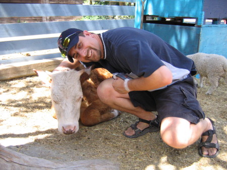 Me and a COW!