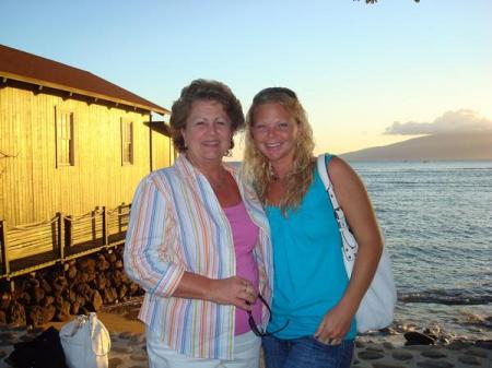 My sister Jan and her daughter Jenny. Maui 08