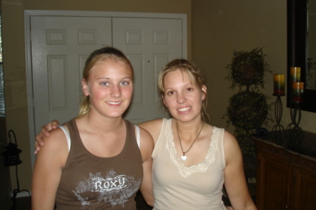 Cousin - Courtney (16) and Shelly (32)
