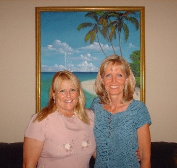 Debbie Barrett and I this past weekend celebrating 50 years and our friendship!!