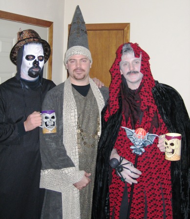 Mark w/ my brothers, Stephan and Ryan - Halloween 2005