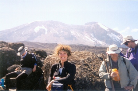 Hiking Kilimanjaro, Africa 2004