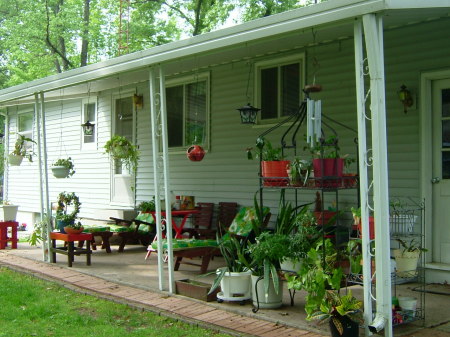 Our back porch