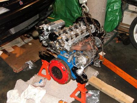 The new motor I built for my car
