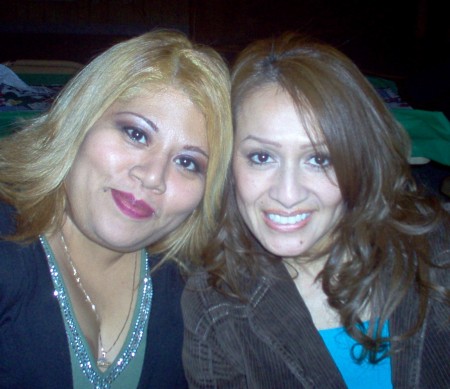 Me and Monica Reyes Morales