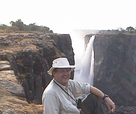At Victoria Falls, Zimbabwe, Africa in 1998