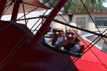 Kris & Bella Norvig, Flying High, June 2005