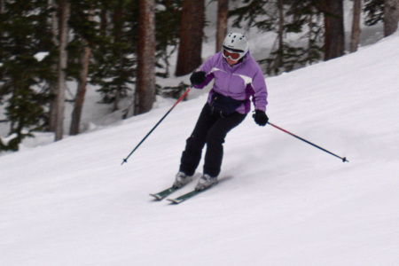 Carol at Keystone, Colorado