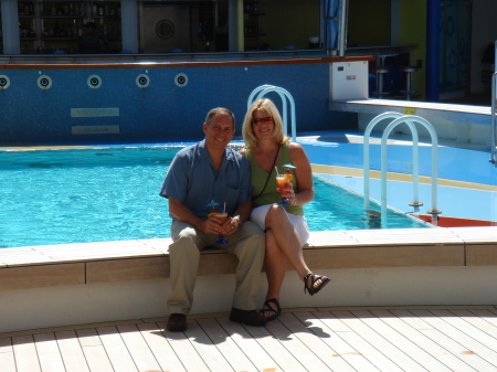 Bob(my better half) and I on an alaskan cruise