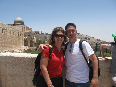 My brother and I in Israel