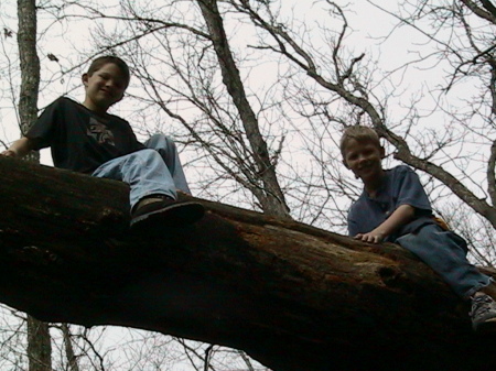 One of our hiking trips (2004)