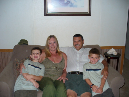 MY HUSBAND,MYSELF AND GRANDCHILDREN