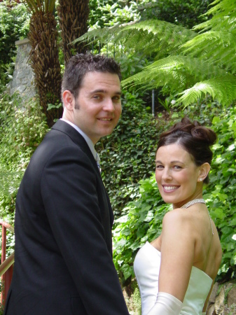 Noelle and Brent on their wedding day in 2004!