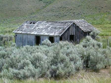 Little house in the sage.