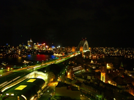 The Sydney Bridge from my hotel rm