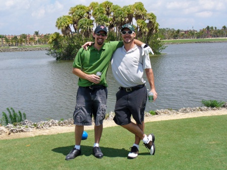 Me and Eric Van Trump at Doral Golf course in FL 06